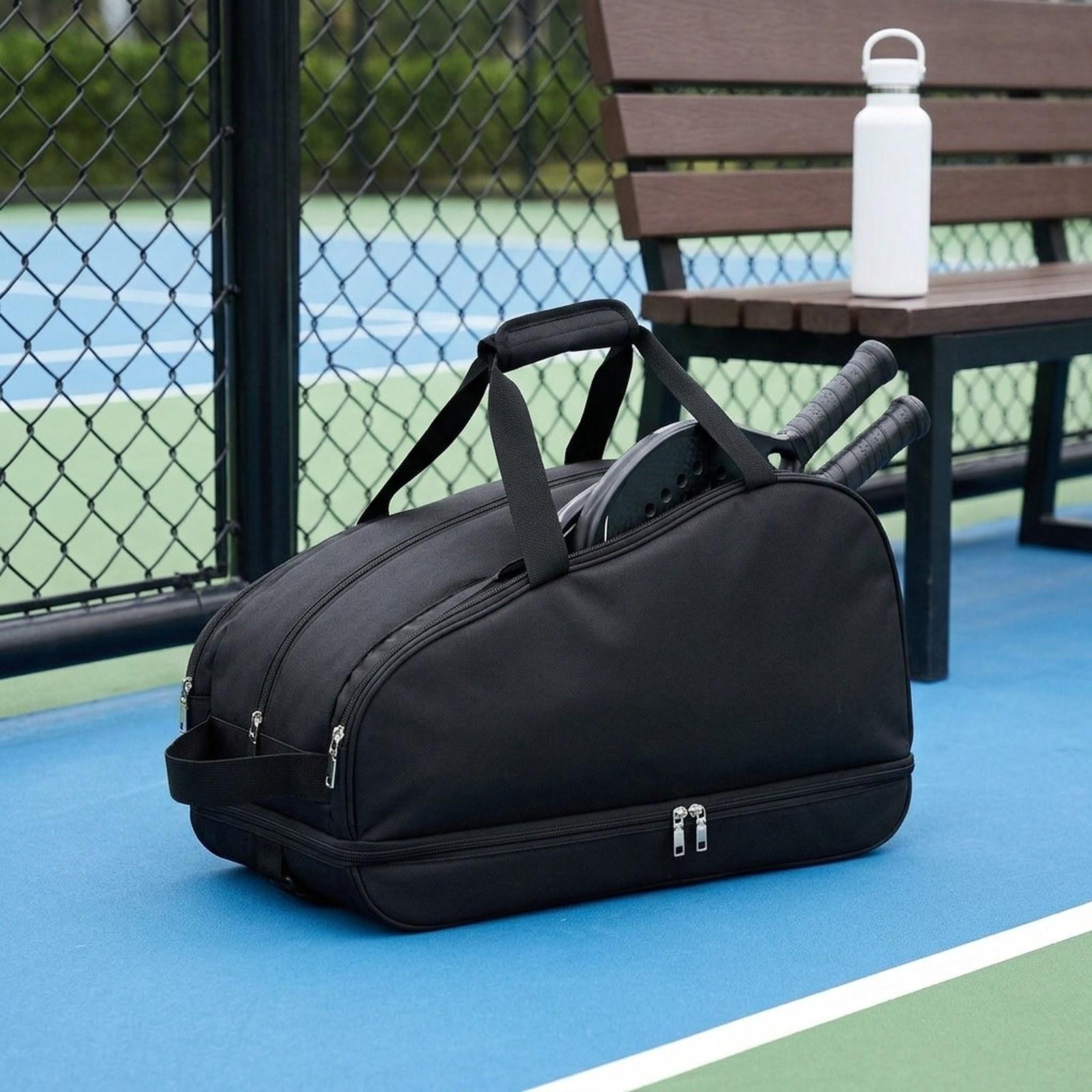 Badminton Player - テニスバッグ アウトドアオーガナイザー 初心者向け バドミントンバッグ テニスラケットバックパック
