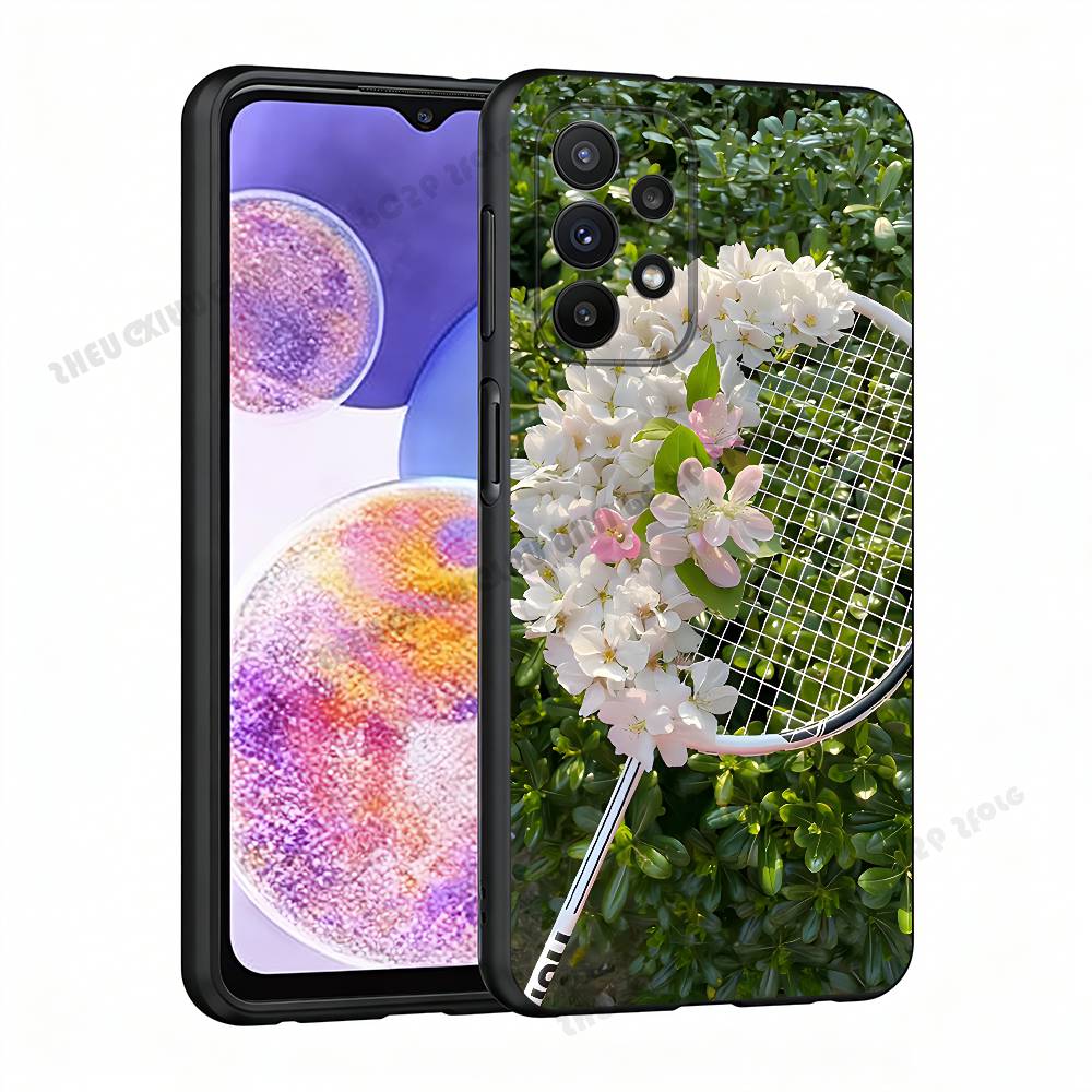 Badminton Quotes - スポーツバドミントン電話ケースサムスン A21 31 51 53 71