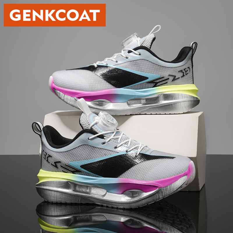 新しい子供スニーカー男の子カジュアル通気性学生ウォーキングシ - Badminton Junior のレビューと価格