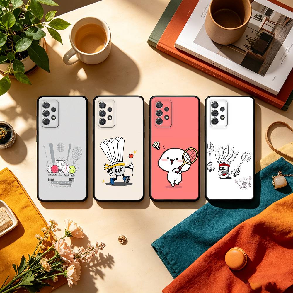 S-Sport B-バドミントンイラスト付きスマホケース、S - Badminton Quotes のレビューと価格