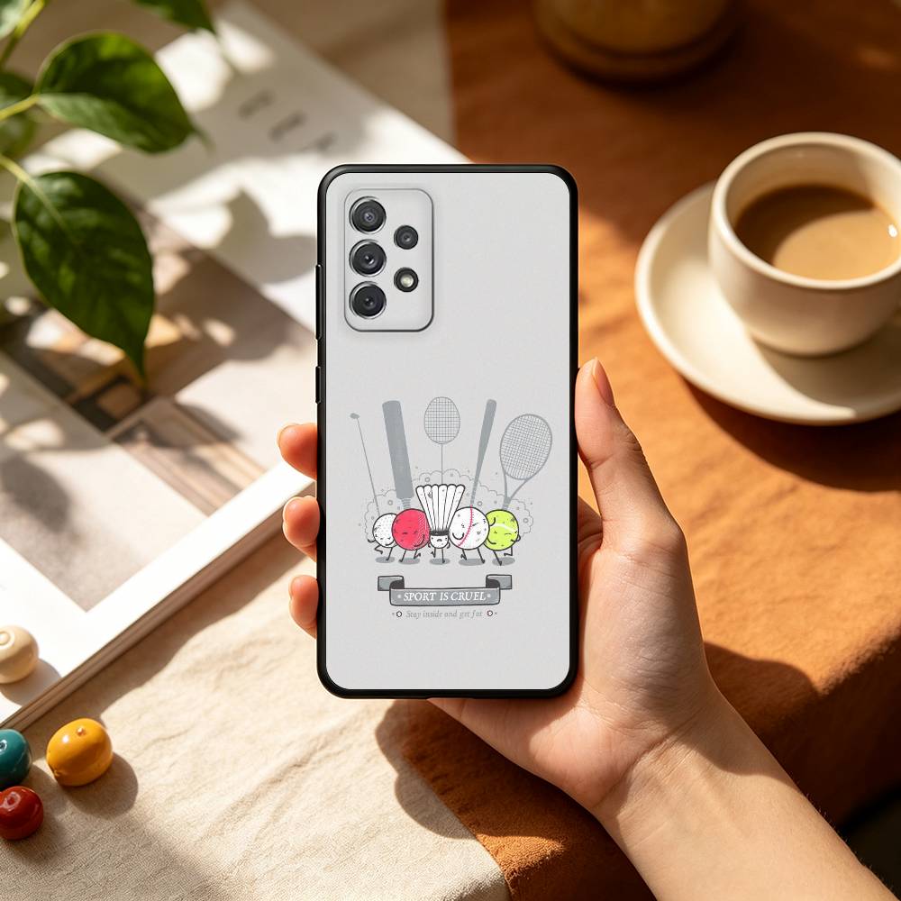 S-Sport B-バドミントンイラスト付きスマホケース、S - Badminton Quotes のレビューと価格