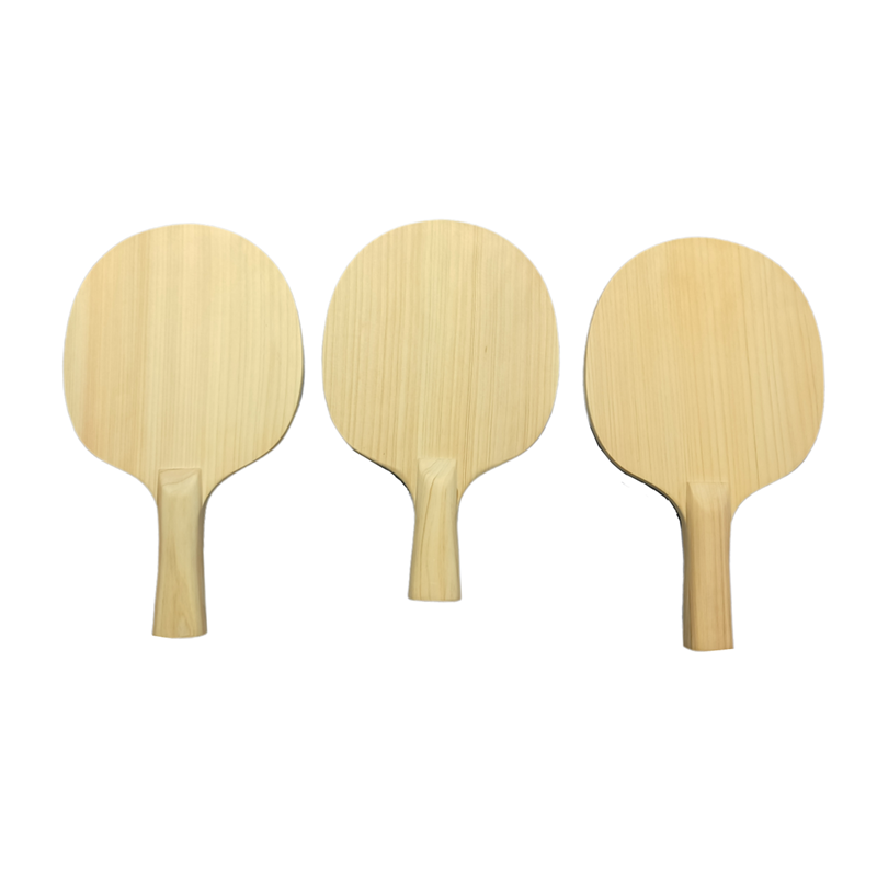 単層ヒノキ無垢材卓球ラケット 8mm ピンポンブレード FL - Badminton Player のレビューと価格