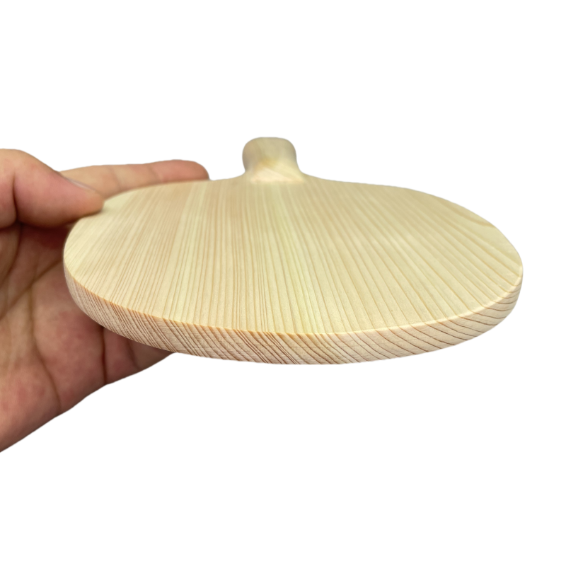 単層ヒノキ無垢材卓球ラケット 8mm ピンポンブレード FL - Badminton Player のレビューと価格