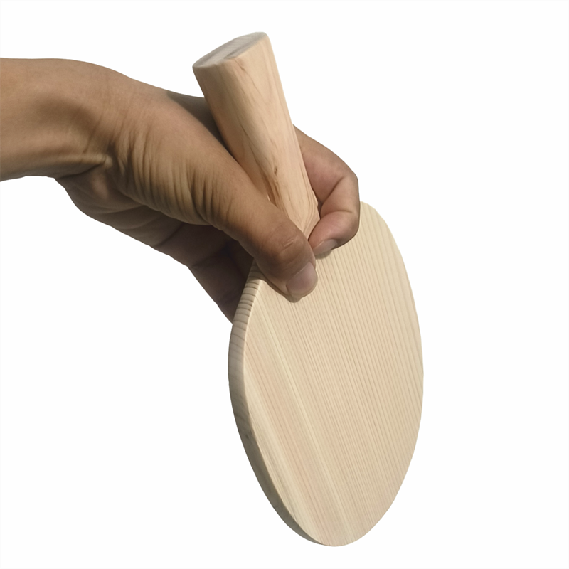 単層ヒノキ無垢材卓球ラケット 8mm ピンポンブレード FL - Badminton Player のレビューと価格