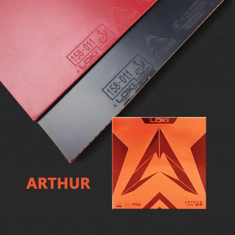 Loki arthur-ハードケーキスポンジを備えた卓球ラバ - Badminton Europe のレビューと価格