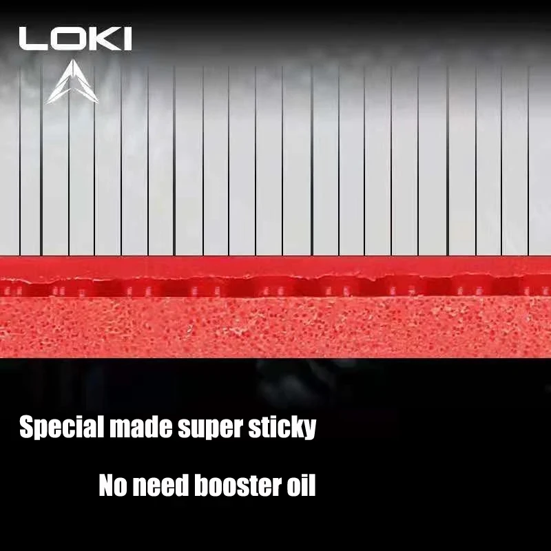 Loki arthur-ハードケーキスポンジを備えた卓球ラバ - Badminton Europe のレビューと価格