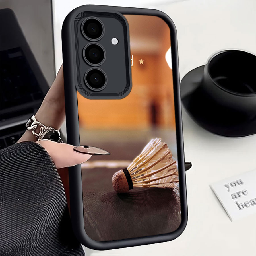 バドミントンスポーツスマホケース Samsung A54 A - Badminton Quotes のレビューと価格
