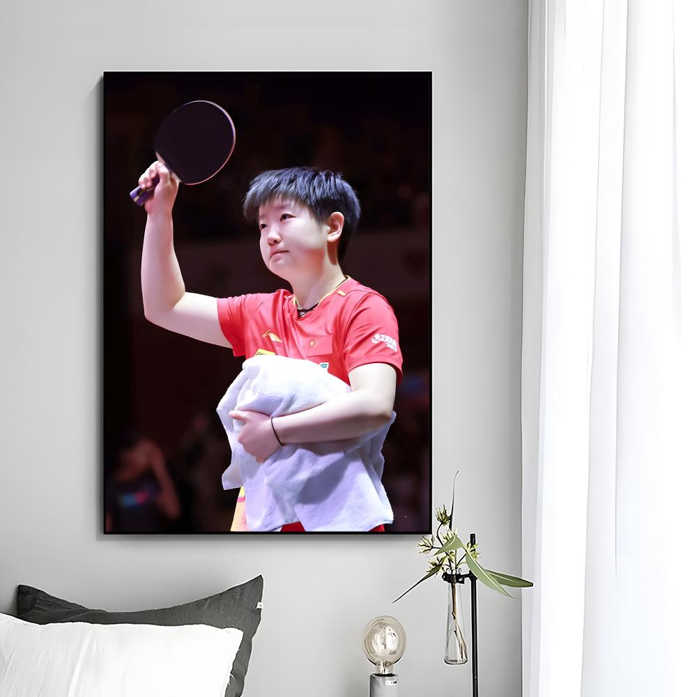 チャンピオン卓球選手S-スン・インシャ ポスター ウォールア - Badminton Quotes のレビューと価格