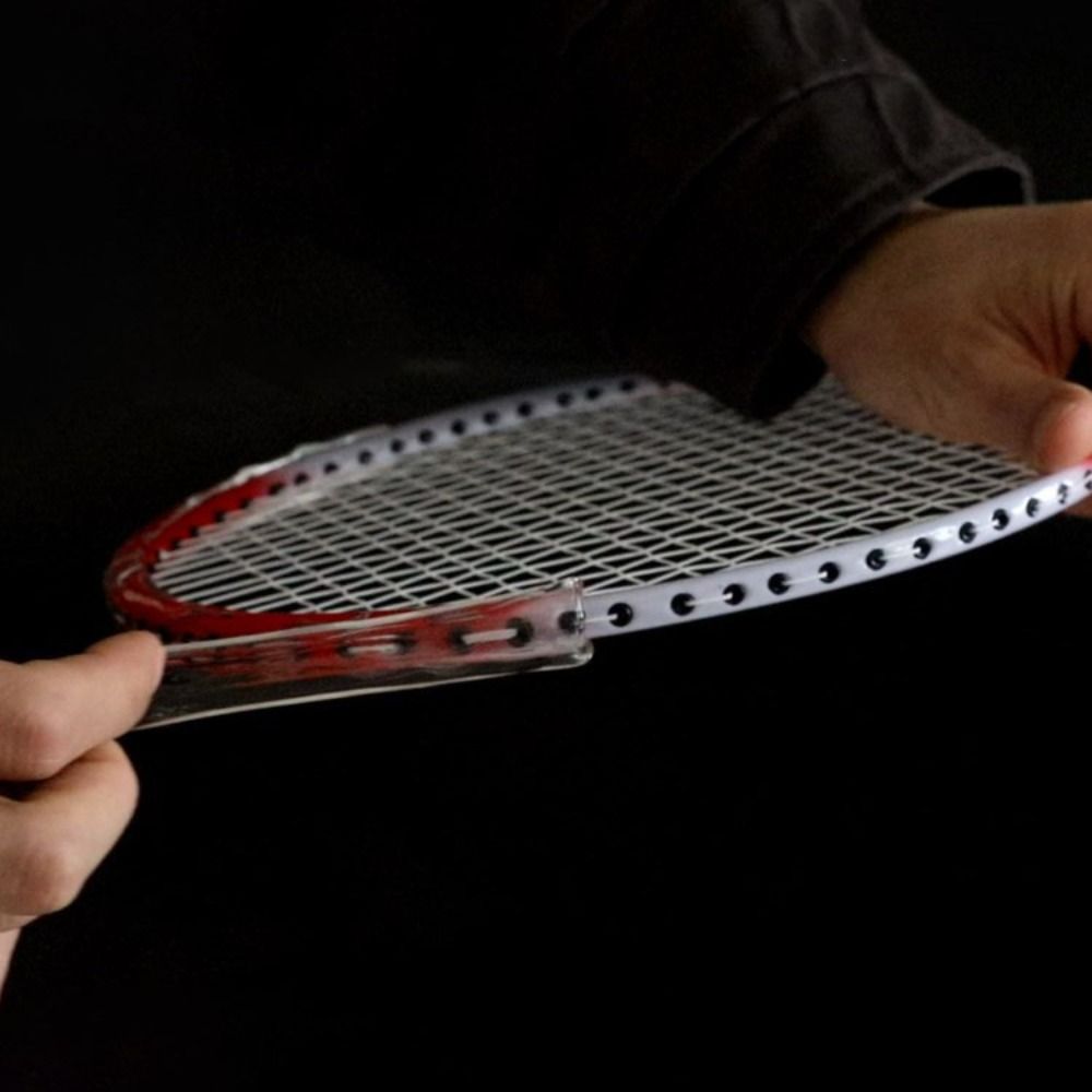 透明な衝突防止バドミントンラケットヘッドステッカー、傷防止パ - Badminton Score Counter のレビューと価格