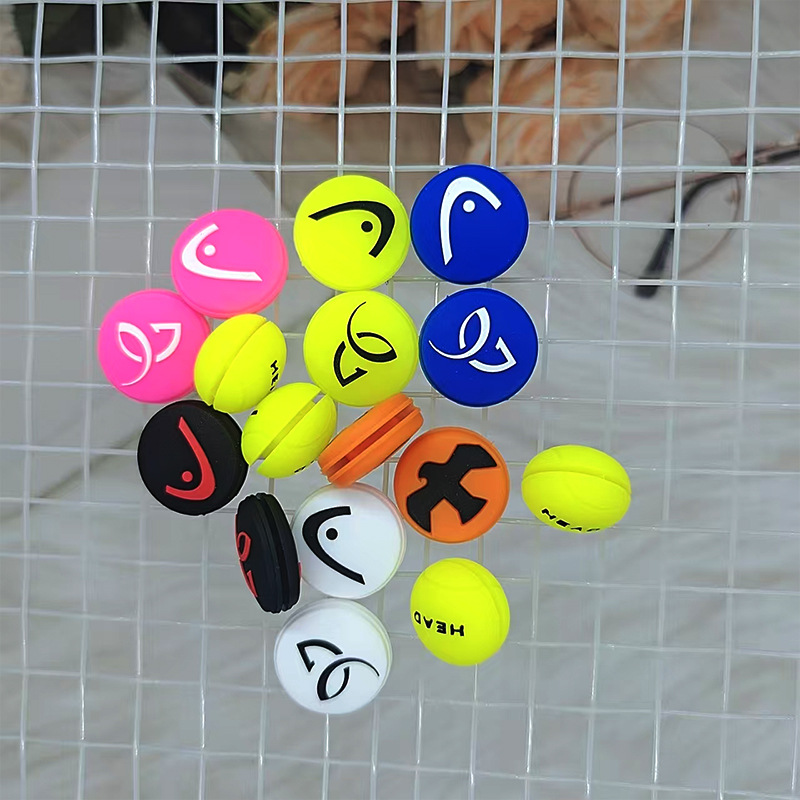 両面埋め込みシリコンテニスラケットショックアブソーバー Xi - Badminton Europe のレビューと価格