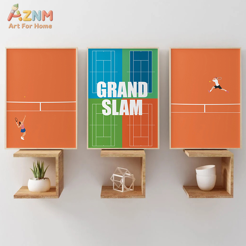 AZNM ミニマリストスポーツテーマのキャンバスウォールアー - Badminton Quotes のレビューと価格